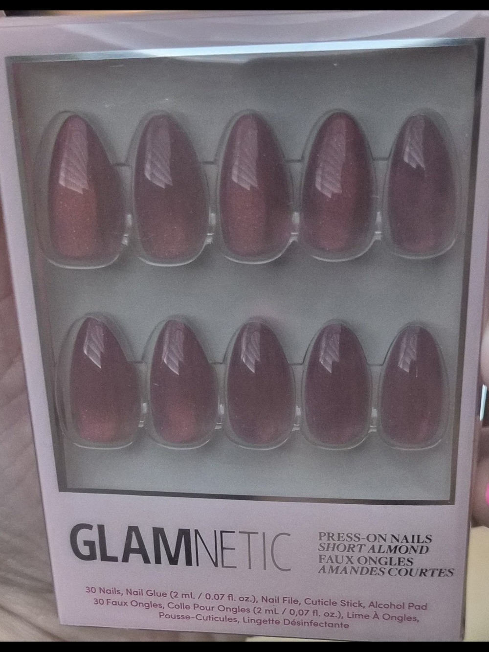 GLAMNETIC Press-On Nails- Rosè